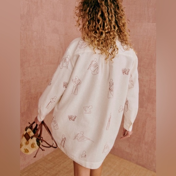 NWT | MAXINA Dress - Sézane x ROBERTO RUSPOLI - Picture 3 of 14